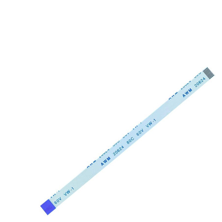 Плоский шлейф 10pin 0.5mm 100 5.5mm реверсний FFC AWM 20624 VW-1 80C 60V
