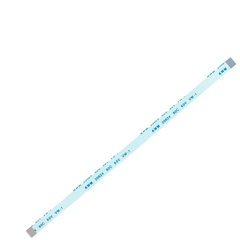 Плоский шлейф 10pin 0.5mm 150 5.5mm прямой FFC AWM 20624 VW-1 80C 60V Плоский шлейф 10pin 0.5mm 150 5.5mm прямой FFC AWM 20624 VW-1 80C 60V