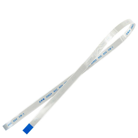 Плоский шлейф 10pin 0.5mm 300 5.5mm прямий FFC AWM 20624 VW-1 80C 60V