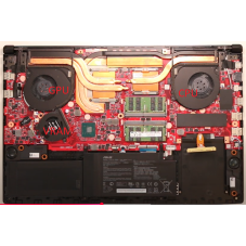 Вентилятор Asus ROG Strix GL703GM GL703GS 12V CPU GPU VRAM FAN DQ5DC87E002 DQ5DC87E002 5V 0.5A FCN FK09 DFS1500058Z0T
