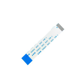 Плоский шлейф 10pin 1.0mm 60 11mm реверсный FFC AWM 20624 VW-1 80C 60V