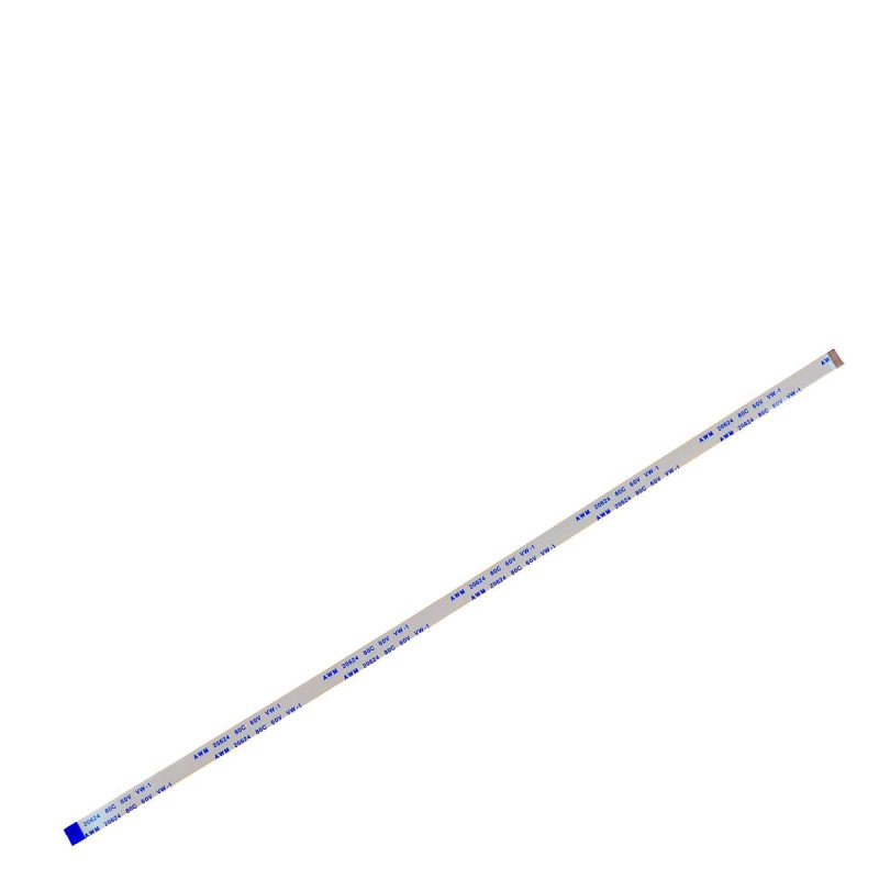 Плоский шлейф 12pin 0.5mm 300 6.5mm реверсний FFC AWM 20624 VW-1 80C 60V Плоский шлейф 12pin 0.5mm 300 6.5mm реверсний FFC AWM 20624 VW-1 80C 60V
