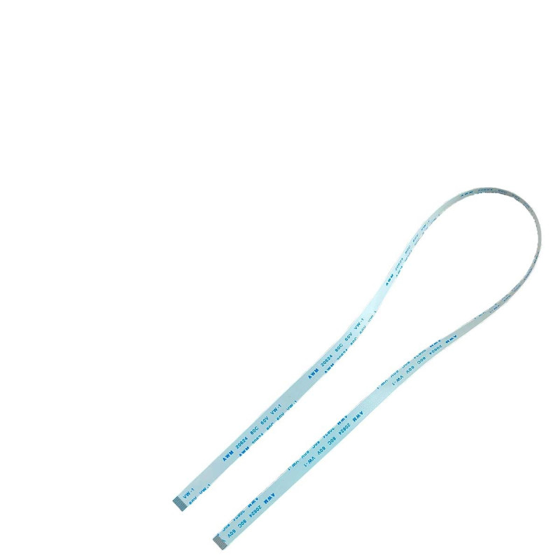 Плоский шлейф 12pin 0.5mm 400 6.5mm прямий FFC AWM 20624 VW-1 80C 60V Плоский шлейф 12pin 0.5mm 400 6.5mm прямий FFC AWM 20624 VW-1 80C 60V