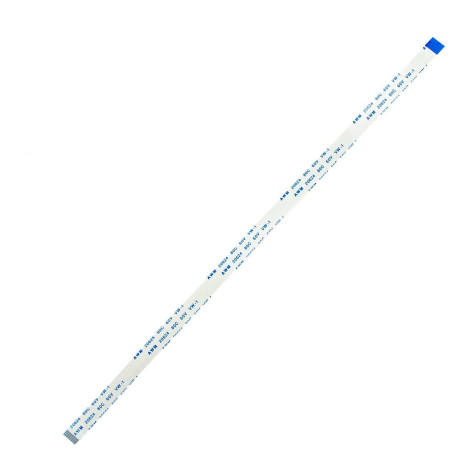 Плоский шлейф 14pin 0.5mm 250 7.5mm реверсный FFC AWM 20624 VW-1 80C 60V