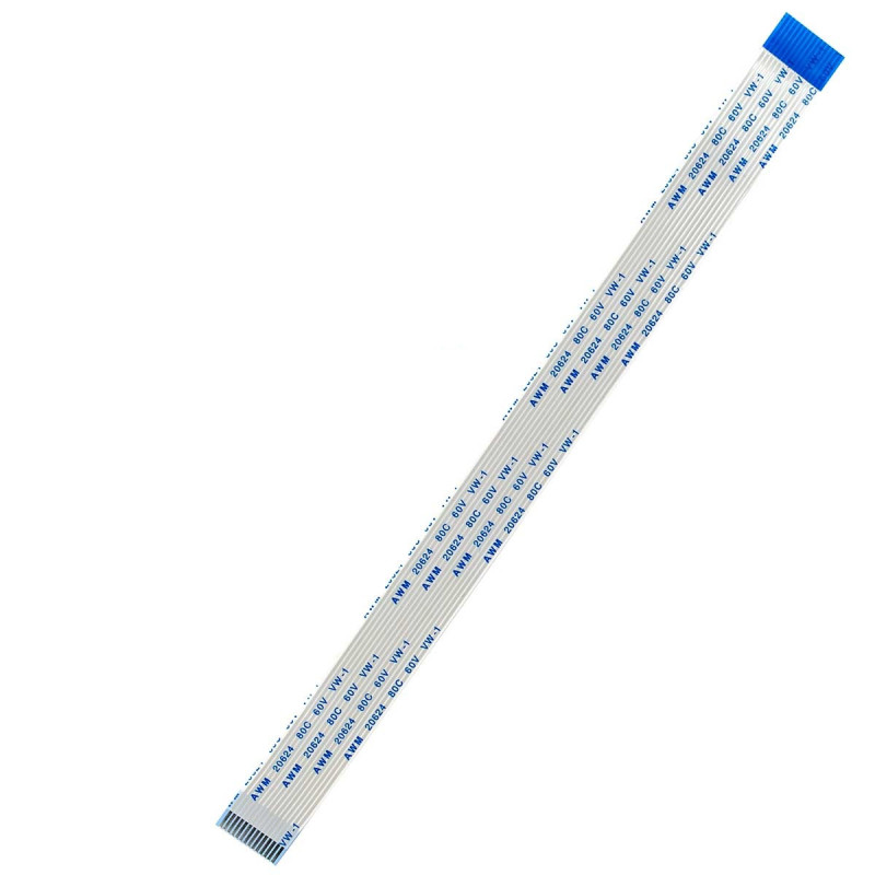 Плоский шлейф 14pin 1.0mm 200 15mm реверсний FFC AWM 20624 VW-1 80C 60V Плоский шлейф 14pin 1.0mm 200 15mm реверсний FFC AWM 20624 VW-1 80C 60V