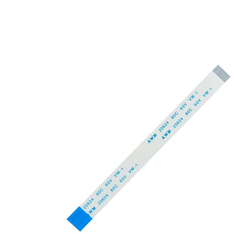 Плоский шлейф 16pin 0.5mm 100 8.5mm реверсный FFC AWM 20624 VW-1 80C 60V Плоский шлейф 16pin 0.5mm 100 8.5mm реверсный FFC AWM 20624 VW-1 80C 60V