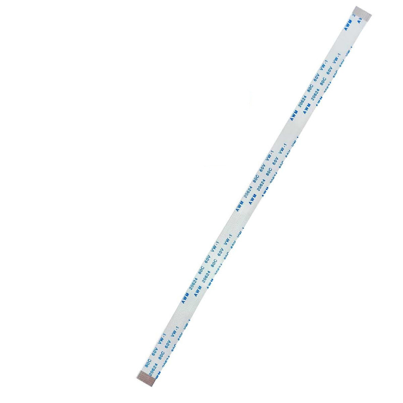 Плоский шлейф 16pin 0.5mm 200 8.5mm прямой FFC AWM 20624 VW-1 80C 60V Плоский шлейф 16pin 0.5mm 200 8.5mm прямой FFC AWM 20624 VW-1 80C 60V