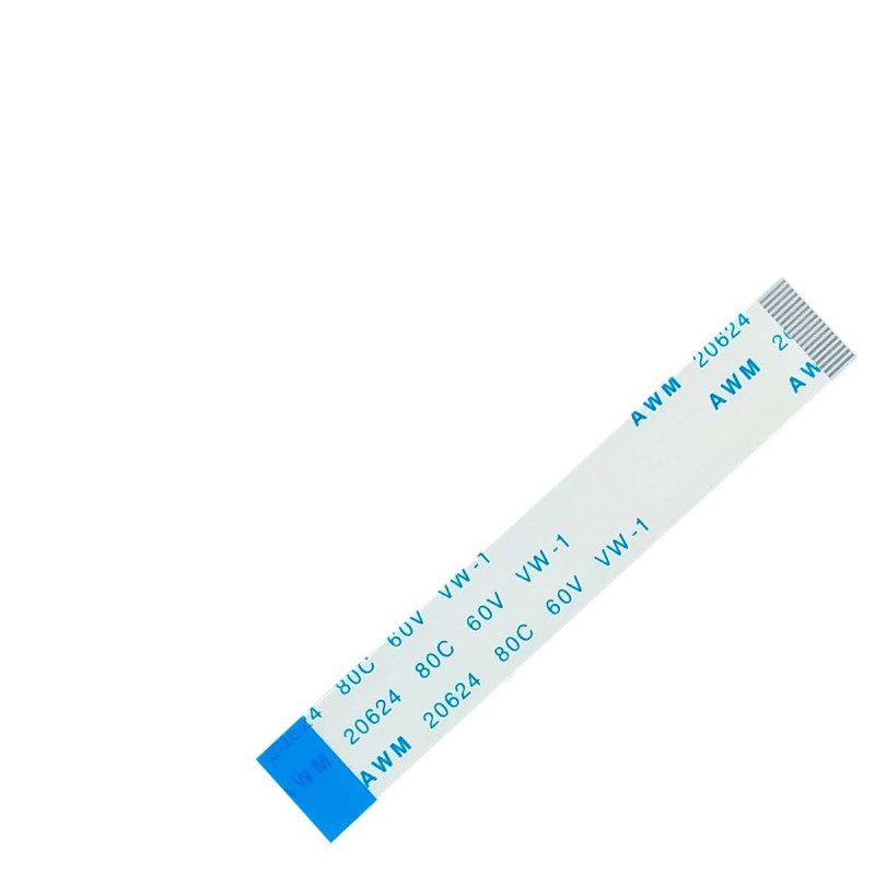 Плоский шлейф 18pin 0.5mm 60 9.5mm реверсный FFC AWM 20624 VW-1 80C 60V Плоский шлейф 18pin 0.5mm 60 9.5mm реверсный FFC AWM 20624 VW-1 80C 60V