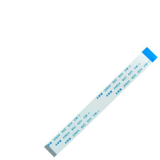 Плоский шлейф 20pin 0.5mm 100 10.5mm реверсный FFC AWM 20624 VW-1 80C 60V