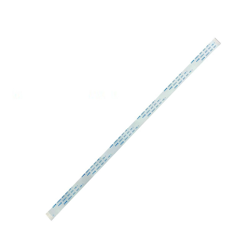 Плоский шлейф 20pin 0.5mm 300 10.5mm прямой FFC AWM 20624 VW-1 80C 60V Плоский шлейф 20pin 0.5mm 300 10.5mm прямой FFC AWM 20624 VW-1 80C 60V
