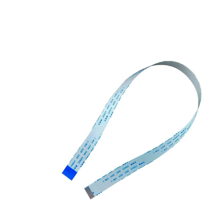 Плоский шлейф 20pin 0.5mm 300 10.5mm реверсный FFC AWM 20624 VW-1 80C 60V Плоский шлейф 20pin 0.5mm 300 10.5mm реверсный FFC AWM 20624 VW-1 80C 60V