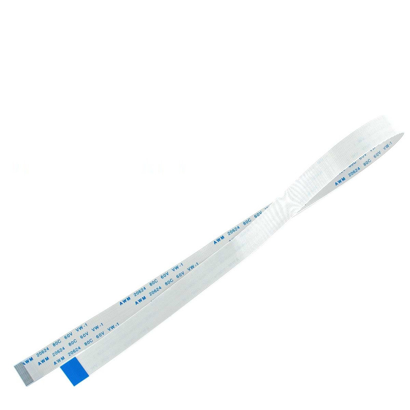 Плоский шлейф 20pin 0.5mm 400 10.5mm прямой FFC AWM 20624 VW-1 80C 60V Плоский шлейф 20pin 0.5mm 400 10.5mm прямой FFC AWM 20624 VW-1 80C 60V