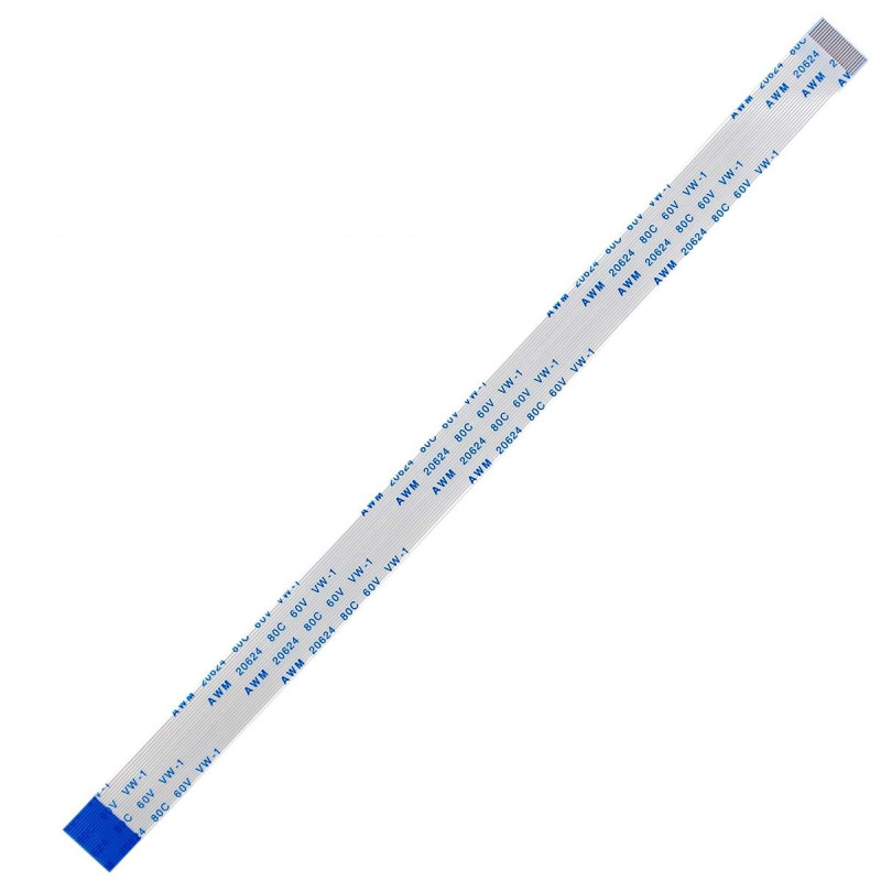 Плоский шлейф 22pin 0.5mm 200 11.5mm реверсный FFC AWM 20624 VW-1 80C 60V Плоский шлейф 22pin 0.5mm 200 11.5mm реверсный FFC AWM 20624 VW-1 80C 60V