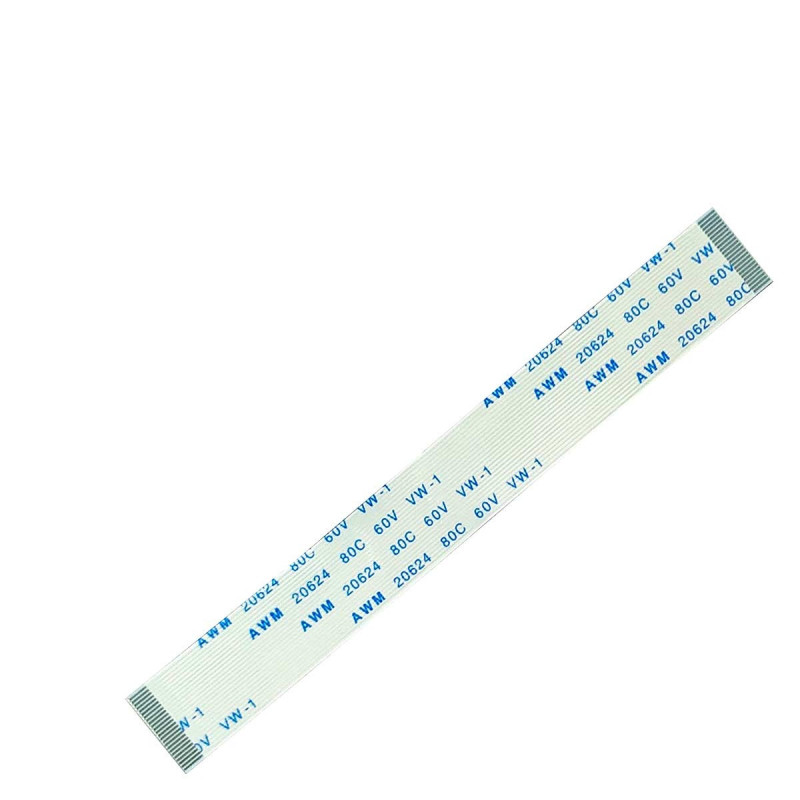 Плоский шлейф 24pin 0.5mm 100 12.5mm прямой FFC AWM 20624 VW-1 80C 60V Плоский шлейф 24pin 0.5mm 100 12.5mm прямой FFC AWM 20624 VW-1 80C 60V