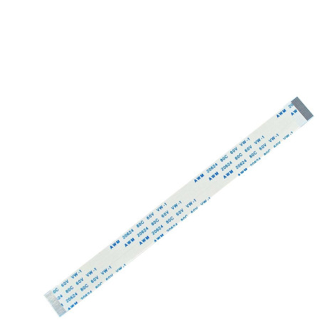 Плоский шлейф 24pin 0.5mm 150 12.5mm прямой FFC AWM 20624 VW-1 80C 60V