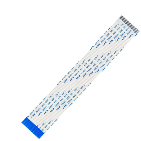 Плоский шлейф 24pin 1.0mm 150 25mm реверсный FFC AWM 20624 VW-1 80C 60V