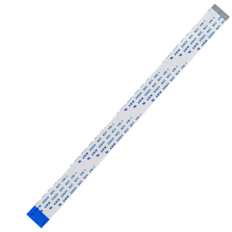 Плоский шлейф 28pin 0.5mm 200 14.5mm реверсный FFC AWM 20624 VW-1 80C 60V Плоский шлейф 28pin 0.5mm 200 14.5mm реверсный FFC AWM 20624 VW-1 80C 60V