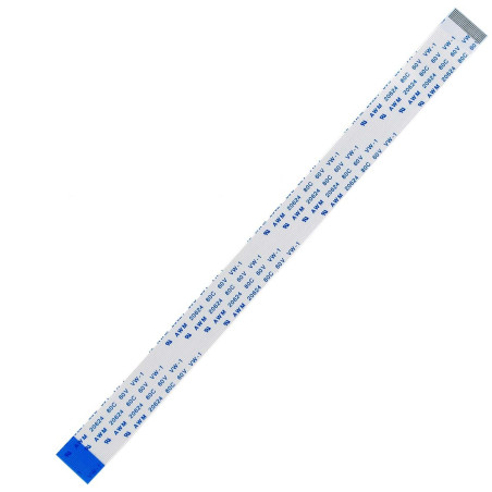 Плоский шлейф 28pin 0.5mm 200 14.5mm реверсный FFC AWM 20624 VW-1 80C 60V
