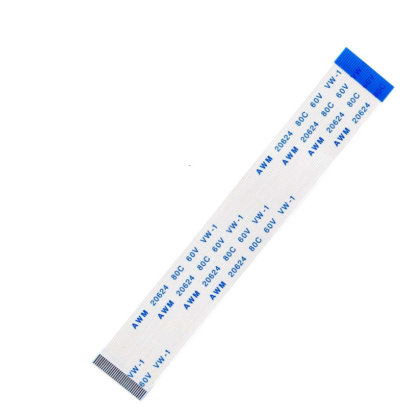 Плоский шлейф 30pin 0.5mm 100 15.5mm реверсный FFC AWM 20624 VW-1 80C 60V Плоский шлейф 30pin 0.5mm 100 15.5mm реверсный FFC AWM 20624 VW-1 80C 60V