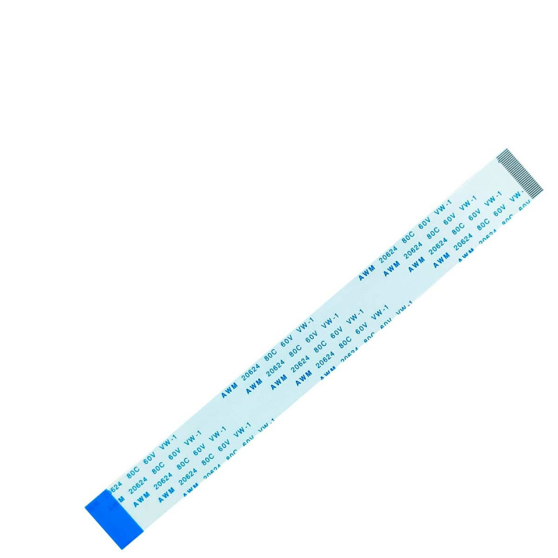 Плоский шлейф 30pin 0.5mm 150 15.5mm реверсный FFC AWM 20624 VW-1 80C 60V Плоский шлейф 30pin 0.5mm 150 15.5mm реверсный FFC AWM 20624 VW-1 80C 60V