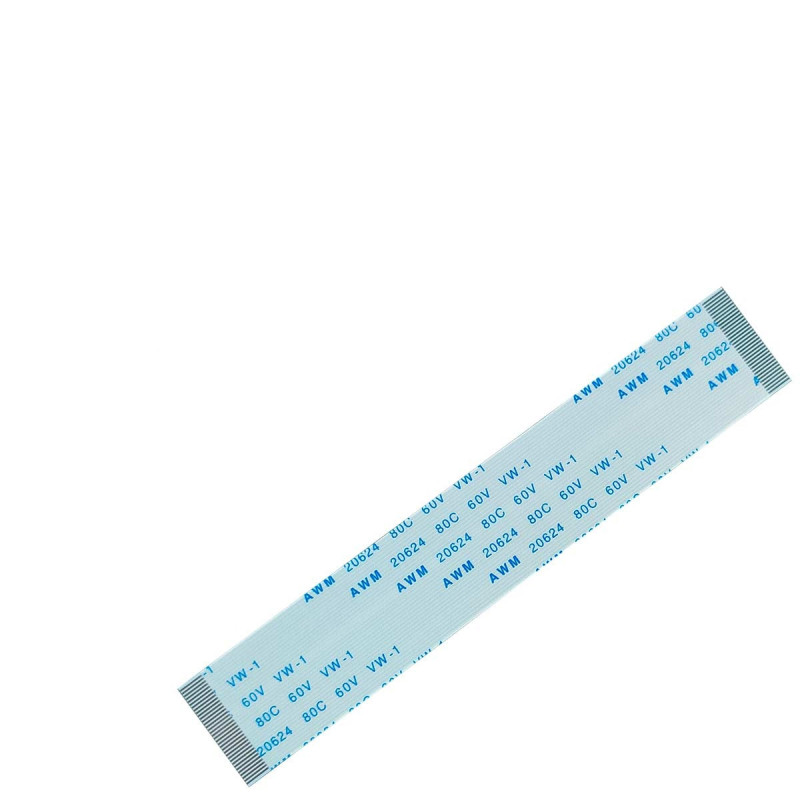 Плоский шлейф 34pin 0.5mm 100 17.5mm прямой FFC AWM 20624 VW-1 80C 60V Плоский шлейф 34pin 0.5mm 100 17.5mm прямой FFC AWM 20624 VW-1 80C 60V