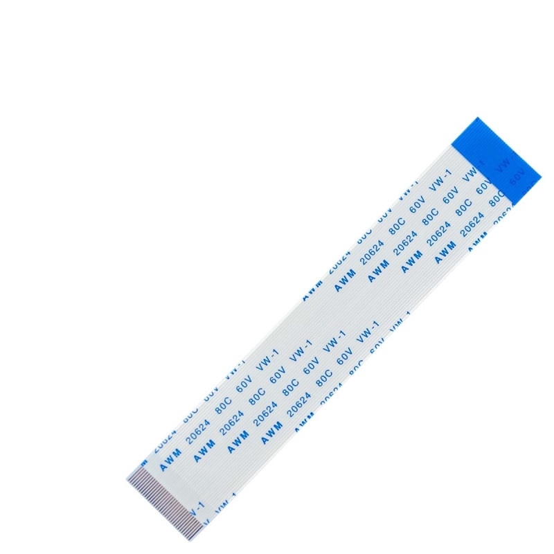 Плоский шлейф 34pin 0.5mm 100 17.5mm реверсный FFC AWM 20624 VW-1 80C 60V Плоский шлейф 34pin 0.5mm 100 17.5mm реверсный FFC AWM 20624 VW-1 80C 60V
