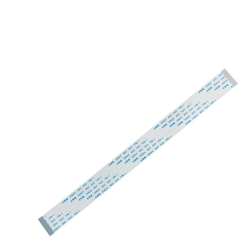 Плоский шлейф 34pin 0.5mm 200 17.5mm прямой FFC AWM 20624 VW-1 80C 60V Плоский шлейф 34pin 0.5mm 200 17.5mm прямой FFC AWM 20624 VW-1 80C 60V
