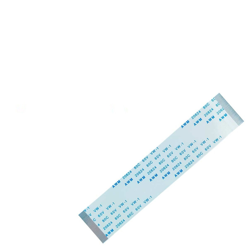 Плоский шлейф 40pin 0.5mm 100 20.5mm прямой FFC AWM 20624 VW-1 80C 60V Плоский шлейф 40pin 0.5mm 100 20.5mm прямой FFC AWM 20624 VW-1 80C 60V