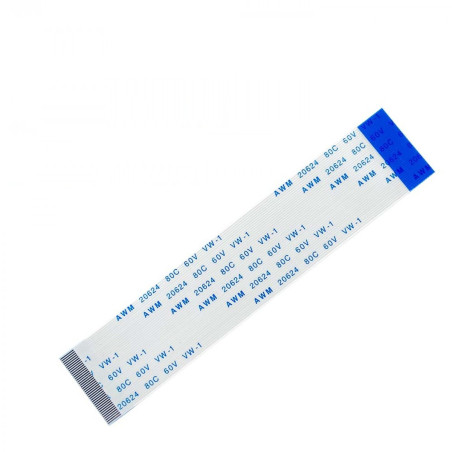 Плоский шлейф 40pin 0.5mm 100 20.5mm реверсный FFC AWM 20624 VW-1 80C 60V