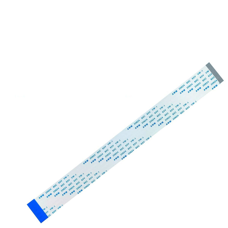 Плоский шлейф 40pin 0.5mm 200 20.5mm реверсный FFC AWM 20624 VW-1 80C 60V Плоский шлейф 40pin 0.5mm 200 20.5mm реверсный FFC AWM 20624 VW-1 80C 60V