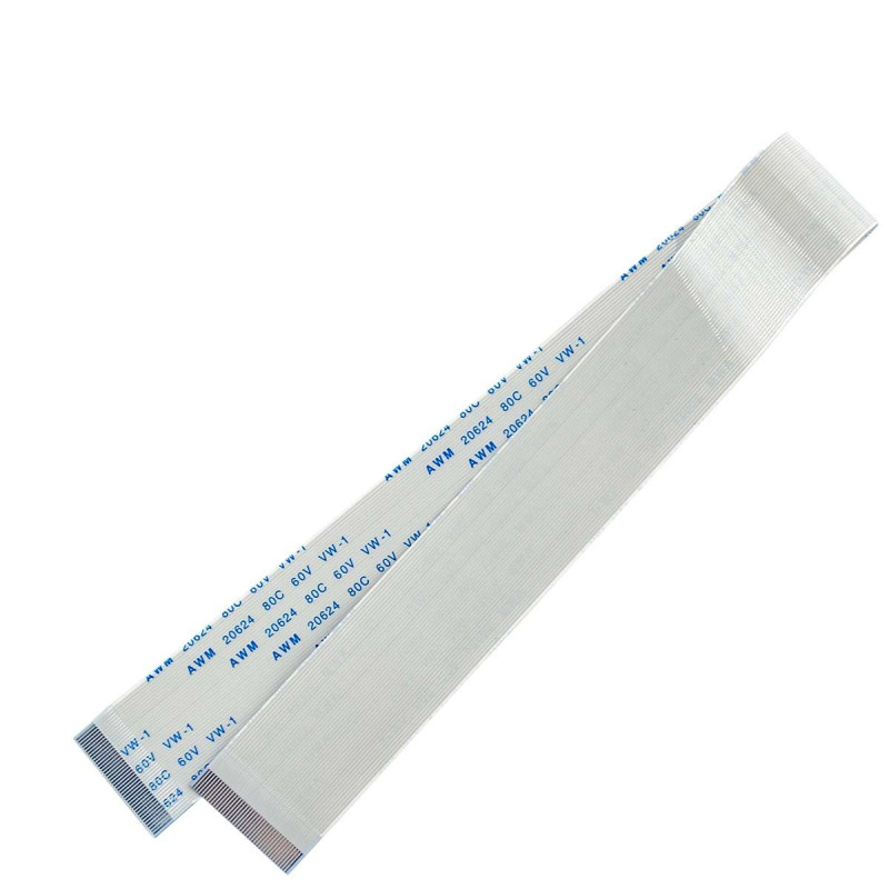 Плоский шлейф 40pin 0.5mm 300 20.5mm реверсный FFC AWM 20624 VW-1 80C 60V Плоский шлейф 40pin 0.5mm 300 20.5mm реверсный FFC AWM 20624 VW-1 80C 60V