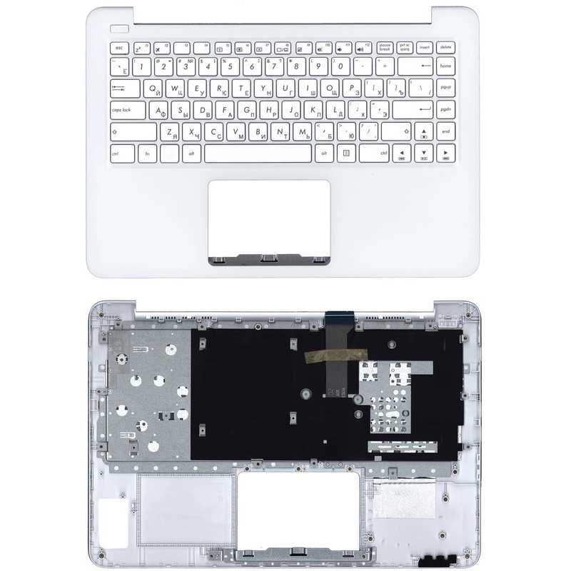 Клавиатура для ноутбука Asus E402 E402M E402MA E402SA E402S E403SA E402N white