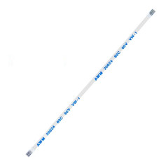 Плоский шлейф 4pin 0.5mm 100 2.5mm прямой FFC AWM 20624 VW-1 80C 60V