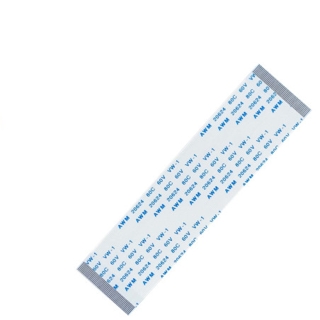 Плоский шлейф 50pin 0.5mm 100 25.5mm прямой FFC AWM 20624 VW-1 80C 60V