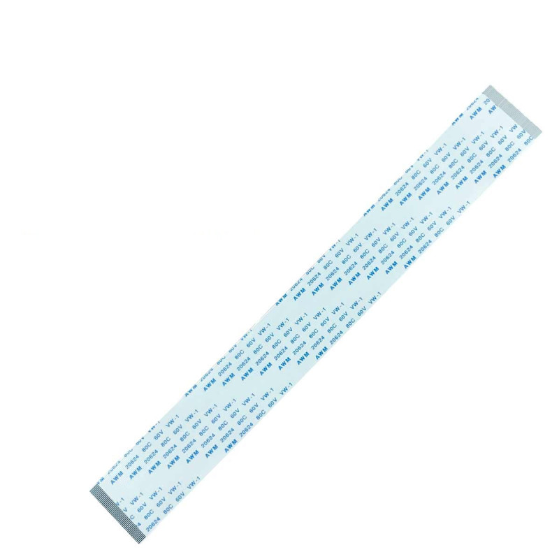 Плоский шлейф 50pin 0.5mm 200 25.5mm прямой FFC AWM 20624 VW-1 80C 60V Плоский шлейф 50pin 0.5mm 200 25.5mm прямой FFC AWM 20624 VW-1 80C 60V