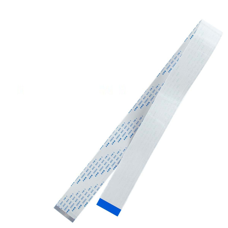 Плоский шлейф 50pin 0.5mm 500 25.5mm прямой FFC AWM 20624 VW-1 80C 60V Плоский шлейф 50pin 0.5mm 500 25.5mm прямой FFC AWM 20624 VW-1 80C 60V