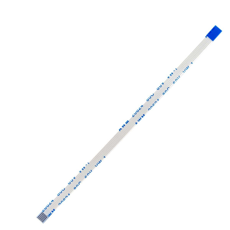 Плоский шлейф 6pin 0.5mm 100 3.5mm реверсный FFC AWM 20624 VW-1 80C 60V Плоский шлейф 6pin 0.5mm 100 3.5mm реверсный FFC AWM 20624 VW-1 80C 60V