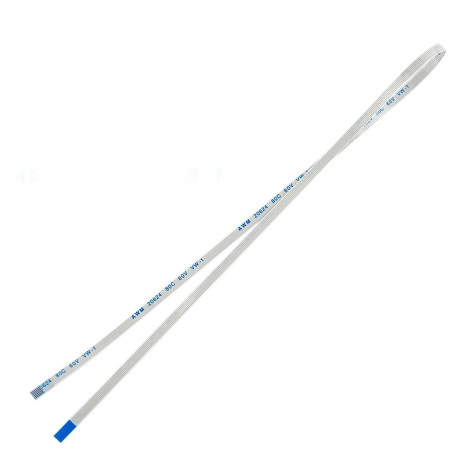 Плоский шлейф 6pin 0.5mm 400 3.5mm прямий FFC AWM 20624 VW-1 80C 60V