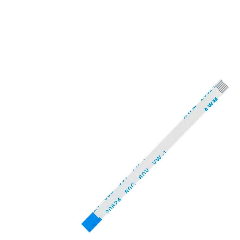 Плоский шлейф 6pin 0.5mm 60 3.5mm реверсный FFC AWM 20624 VW-1 80C 60V Плоский шлейф 6pin 0.5mm 60 3.5mm реверсный FFC AWM 20624 VW-1 80C 60V
