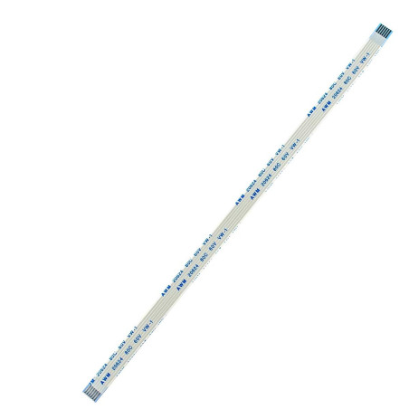 Плоский шлейф 6pin 1.0mm 200 7mm прямой FFC AWM 20624 VW-1 80C 60V