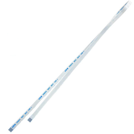 Плоский шлейф 8pin 0.5mm 400 4.5mm реверсний FFC AWM 20624 VW-1 80C 60V