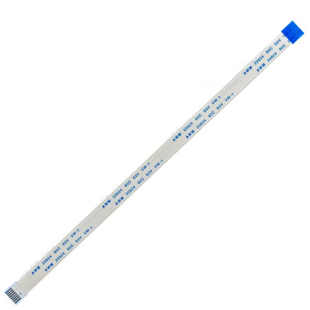 Плоский шлейф 8pin 1.0mm 200 9mm реверсный FFC AWM 20624 VW-1 80C 60V