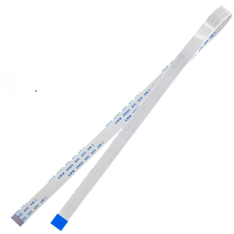 Плоский шлейф 8pin 1.0mm 400 9mm прямой FFC AWM 20624 VW-1 80C 60V Плоский шлейф 8pin 1.0mm 400 9mm прямой FFC AWM 20624 VW-1 80C 60V