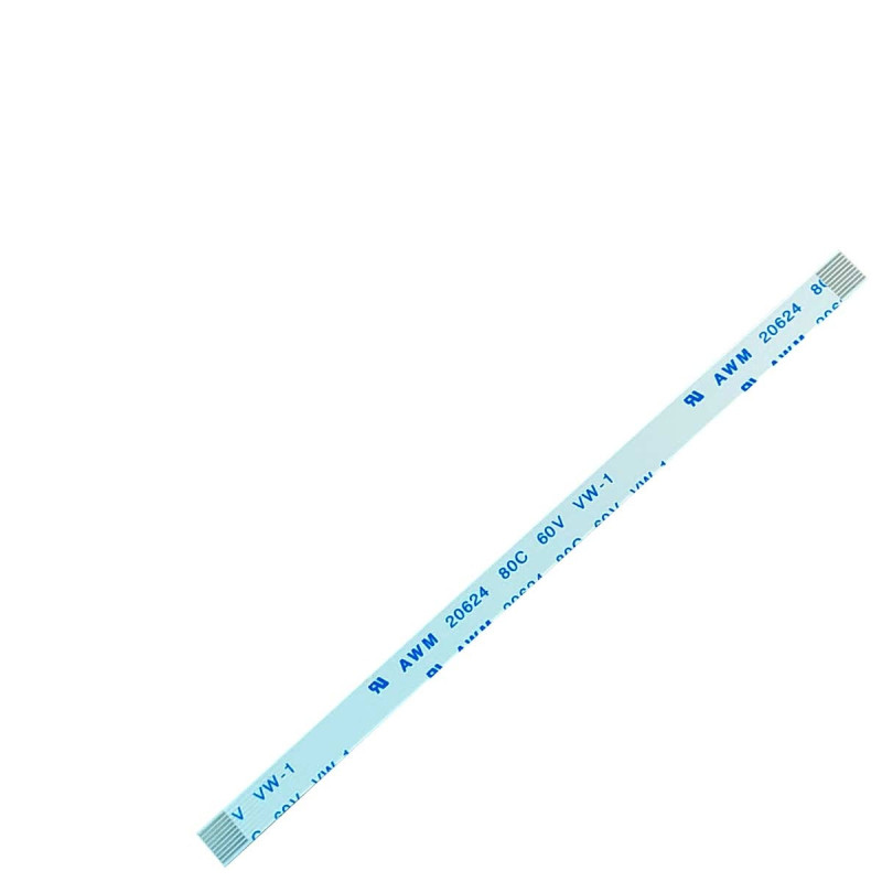 Плоский шлейф 9pin 0.5mm 100 5mm прямой FFC AWM 20624 VW-1 80C 60V Плоский шлейф 9pin 0.5mm 100 5mm прямой FFC AWM 20624 VW-1 80C 60V