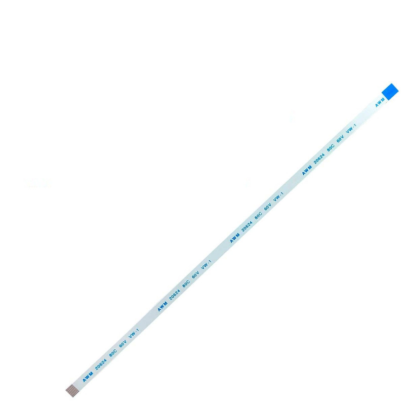 Плоский шлейф 9pin 0.5mm 200 5mm реверсный FFC AWM 20624 VW-1 80C 60V Плоский шлейф 9pin 0.5mm 200 5mm реверсный FFC AWM 20624 VW-1 80C 60V