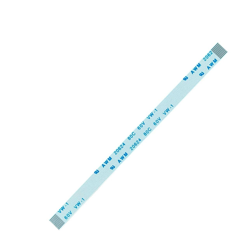Плоский шлейф 11pin 0.5mm 100 6mm прямой FFC AWM 20624 VW-1 80C 60V Плоский шлейф 11pin 0.5mm 100 6mm прямой FFC AWM 20624 VW-1 80C 60V