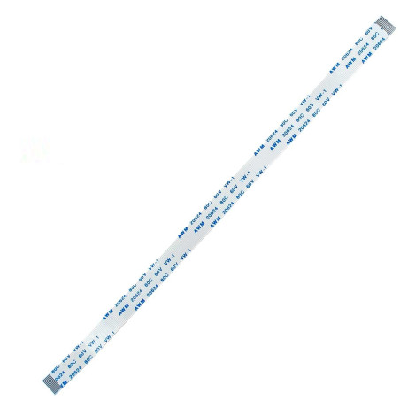 Плоский шлейф 15pin 0.5mm 200 8mm прямий FFC AWM 20624 VW-1 80C 60V