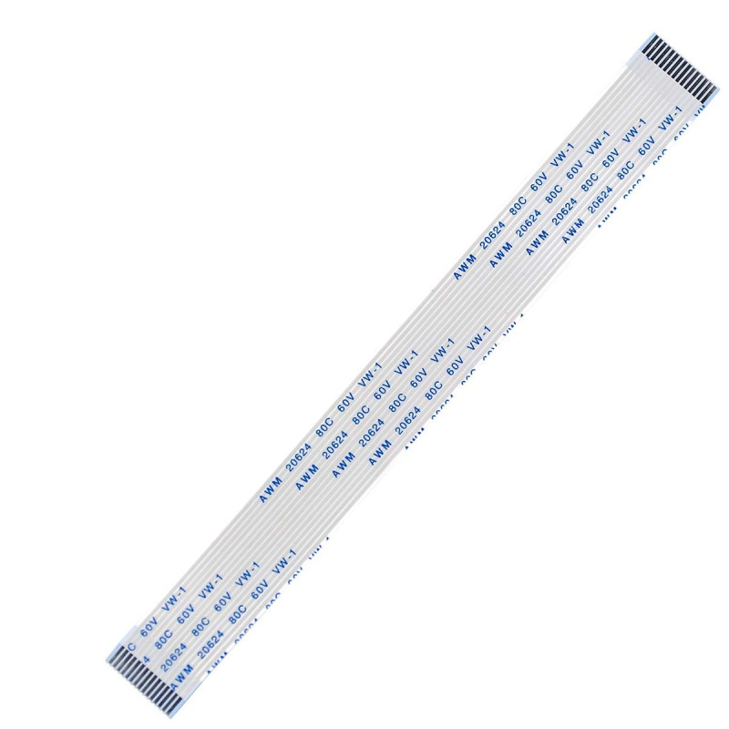 Плоский шлейф 15pin 1.0mm 150 16mm прямой FFC AWM 20624 VW-1 80C 60V Плоский шлейф 15pin 1.0mm 150 16mm прямой FFC AWM 20624 VW-1 80C 60V