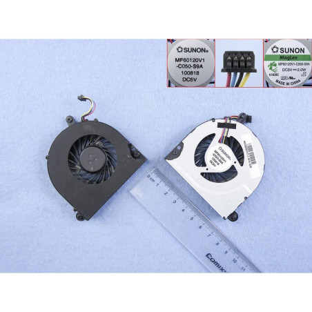 Вентилятор HP ProBook 6560B 6565B 6570B EliteBook 8560 8560B 8570P 8560P 8560W MF60120V1-C050-S9A MF60120V1-C470-S9A