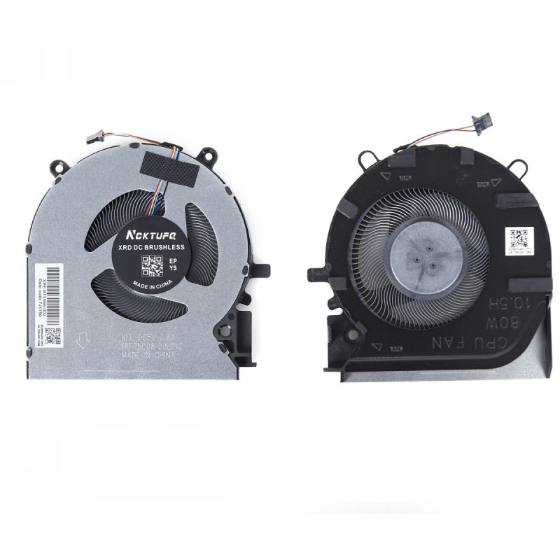 Вентилятор HP Victus 16-D 16T-D 16-E TPN-Q263 TPN-Q264 80W 5V CPU Fan M75725-001 Delta NS75C06-20K21 M54776-001 Вентилятор HP Victus 16-D 16T-D 16-E TPN-Q263 TPN-Q264 80W 5V CPU Fan M75725-001 Delta NS75C06-20K21 M54776-001